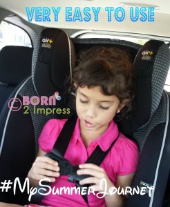 The Safety 1st Advance SE 65 Air + Convertible Car Seat, can be used rear-facing for babies 5-40 pounds and then forward facing for kids 22- 65 pounds!